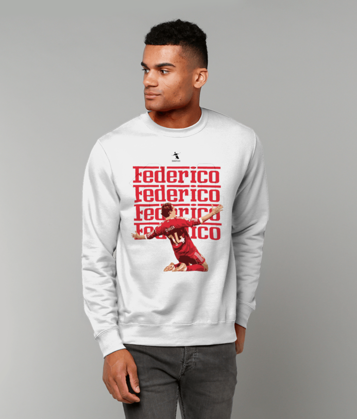 Liverpool FC - Ferrari Inspired Federico Chiesa Sweatshirt | ThreadForge UK