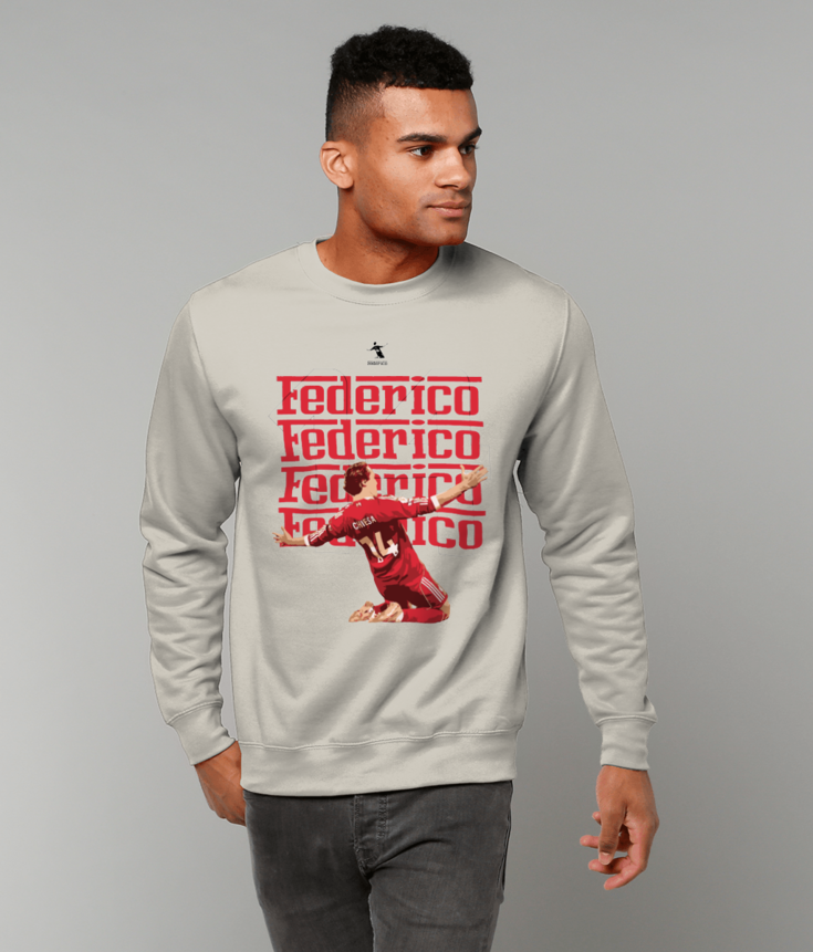 Liverpool FC - Ferrari Inspired Federico Chiesa Sweatshirt | ThreadForge UK