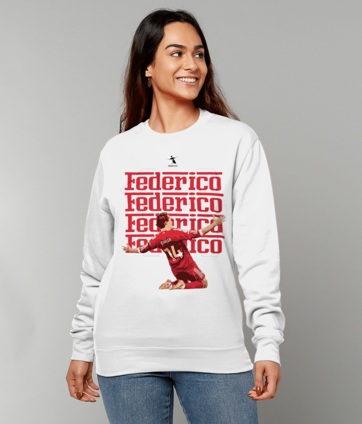 Liverpool FC - Ferrari Inspired Federico Chiesa Sweatshirt | ThreadForge UK