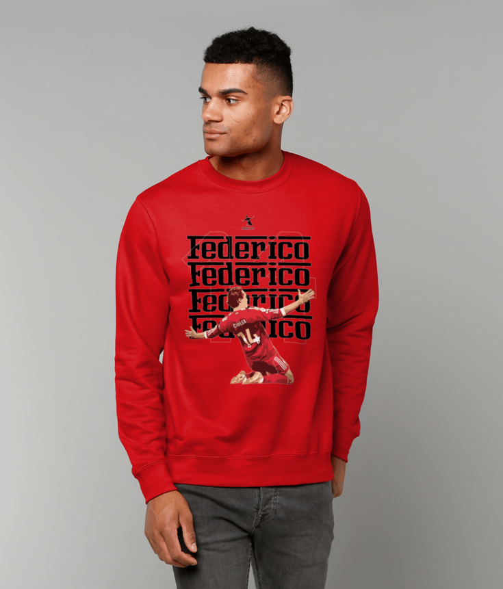 Liverpool FC - Ferrari Inspired Federico Chiesa Sweatshirt | ThreadForge UK