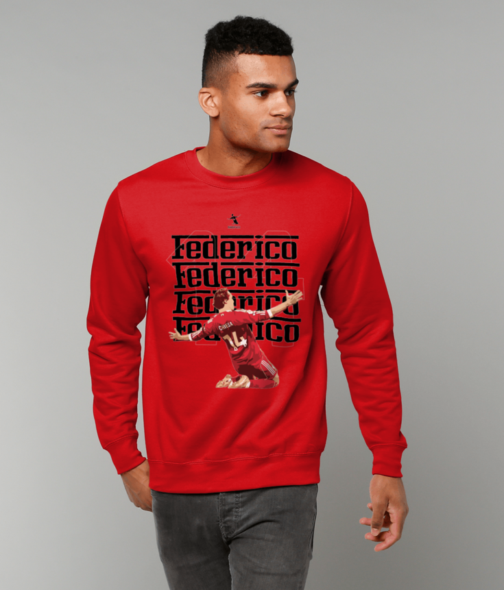 Liverpool FC - Ferrari Inspired Federico Chiesa Sweatshirt | ThreadForge UK