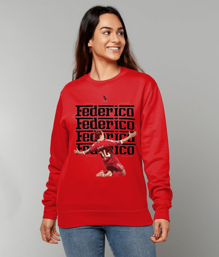 Liverpool FC - Ferrari Inspired Federico Chiesa Sweatshirt | ThreadForge UK