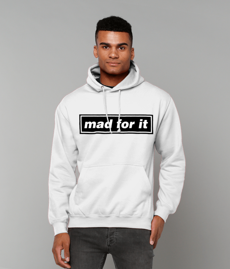 Mad For It – Oasis Inspired Britpop Hoodie | ThreadForge UK