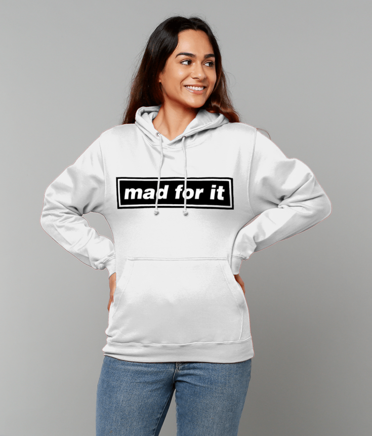 Mad For It – Oasis Inspired Britpop Hoodie | ThreadForge UK