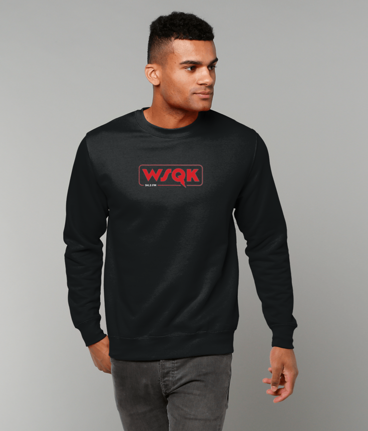 WSQK 94.5 FM “The Squawk” - Stranger Things Inspired Retro Radio Sweatshirt | ThreadForge UK