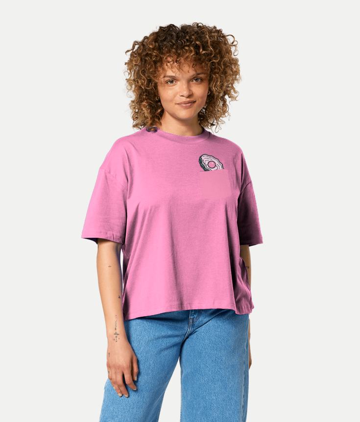 Oysters in My Pocket – Royel Otis Inspired Womens Cropped T-Shirt | ThreadForge UK